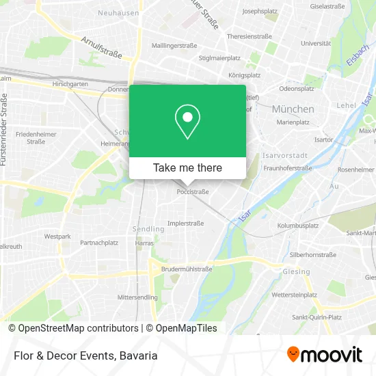 Flor & Decor Events map