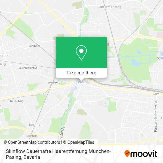 Skinflow Dauerhafte Haarentfernung München-Pasing map