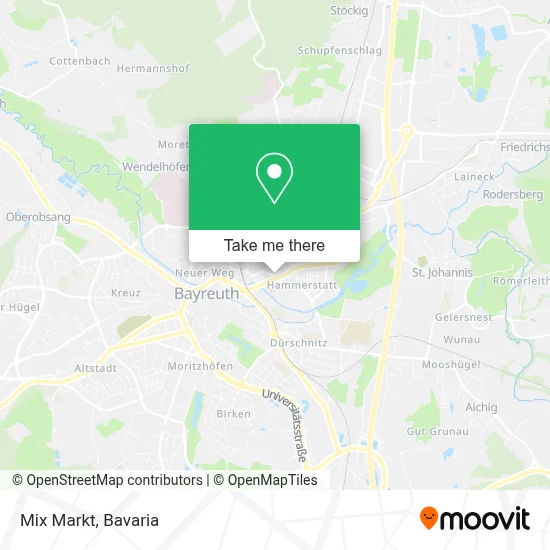 Mix Markt map