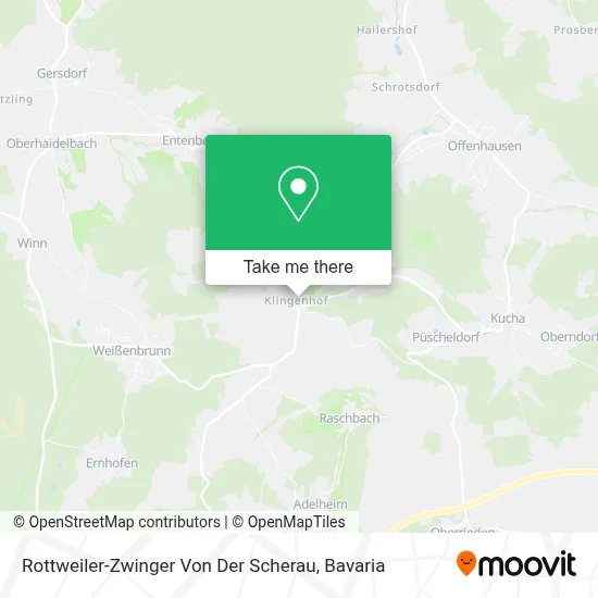 Rottweiler-Zwinger Von Der Scherau map