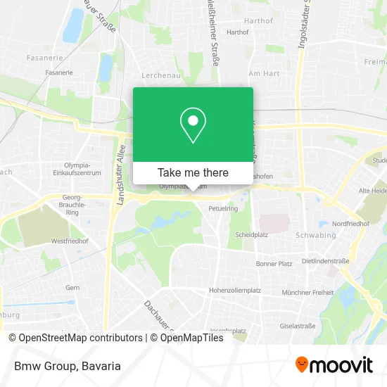 Bmw Group map