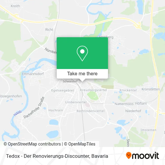 Tedox - Der Renovierungs-Discounter map