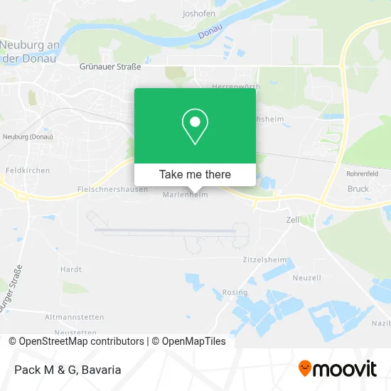 Pack M & G map