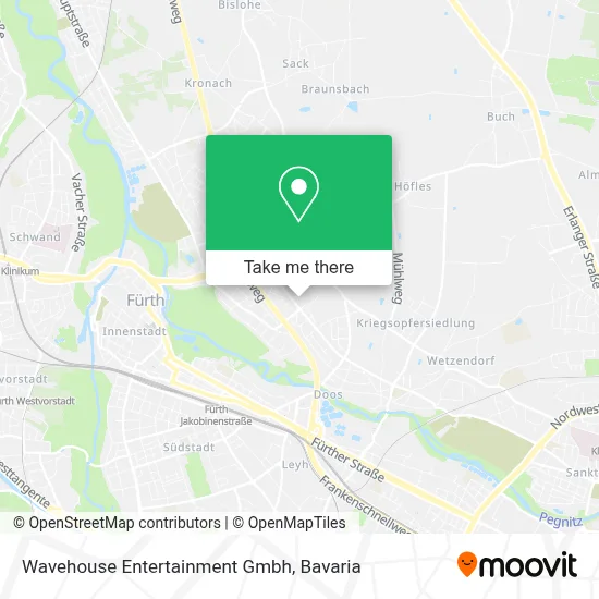 Wavehouse Entertainment Gmbh map