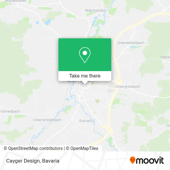 Cayger Design map