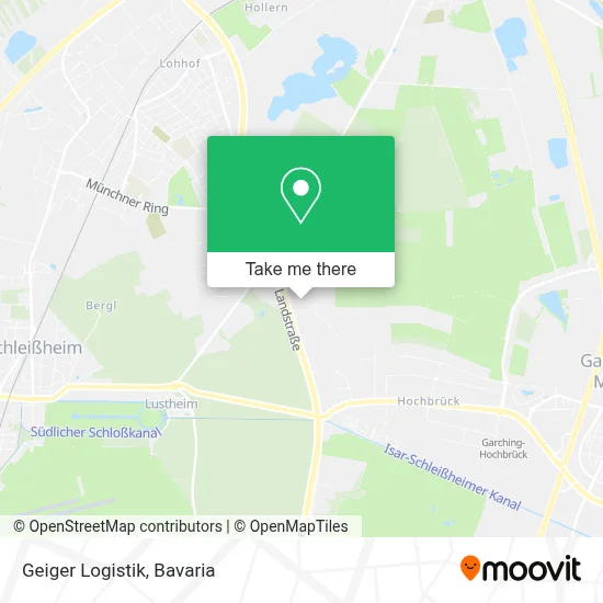 Geiger Logistik map