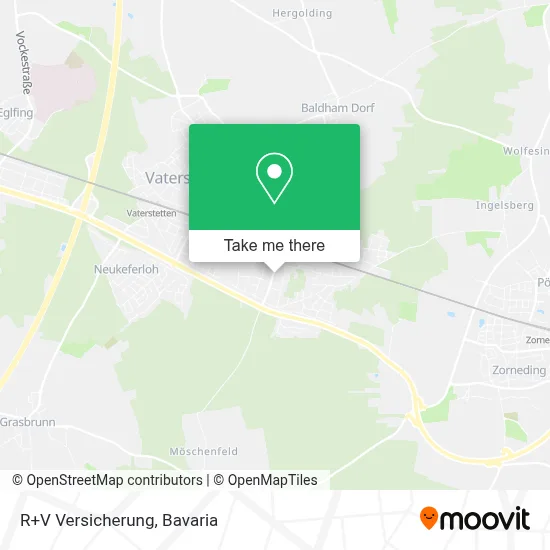 R+V Versicherung map