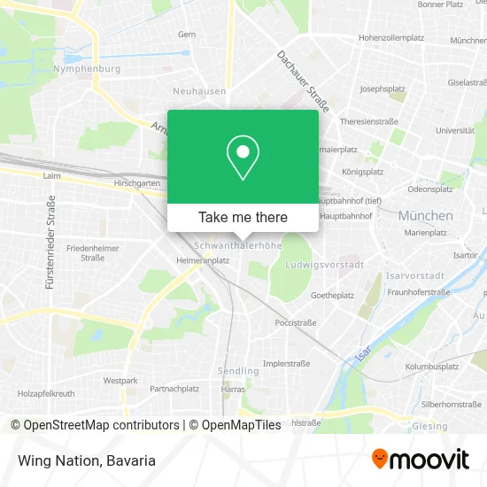 Wing Nation map