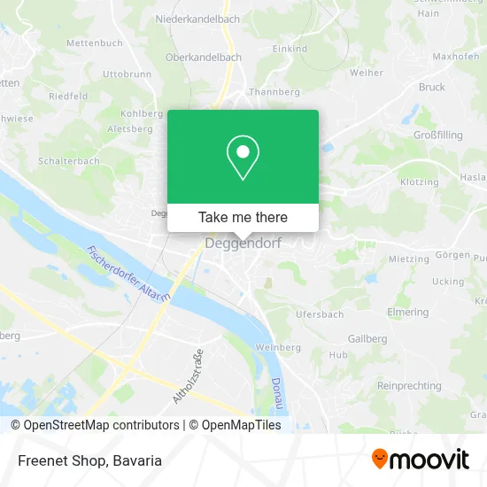 Freenet Shop map