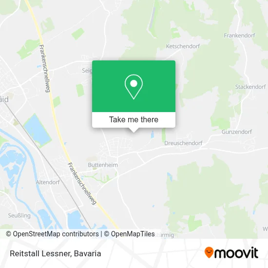 Reitstall Lessner map