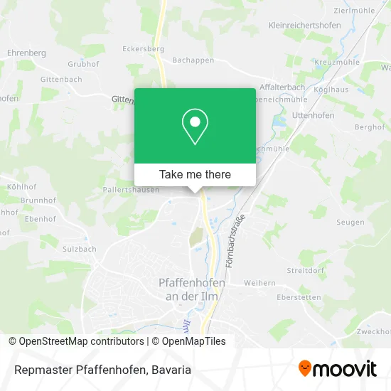 Repmaster Pfaffenhofen map