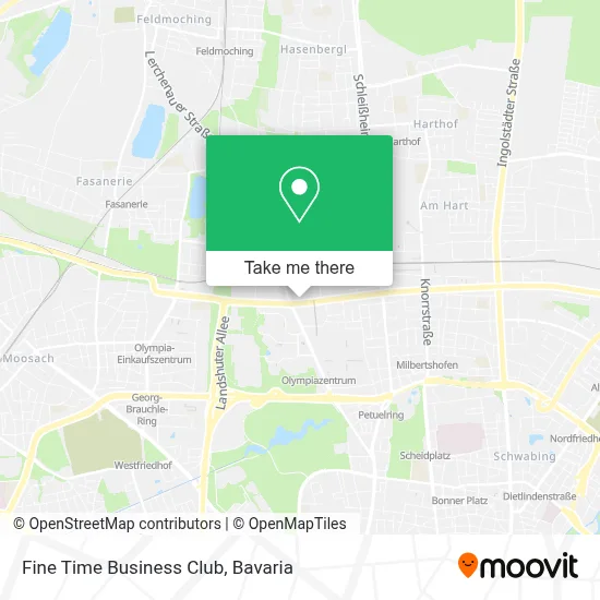 Fine Time Business Club map
