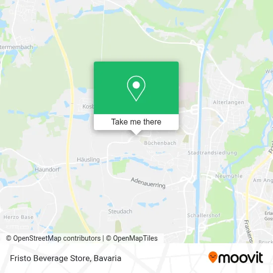 Fristo Beverage Store map