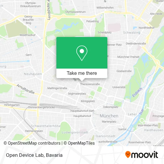 Open Device Lab map