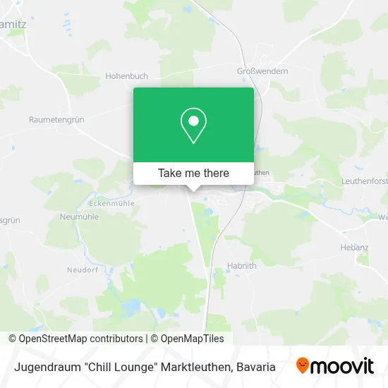 Jugendraum "Chill Lounge" Marktleuthen map