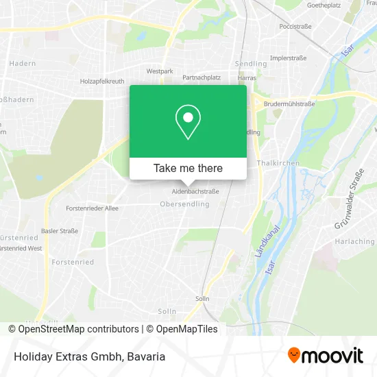 Holiday Extras Gmbh map