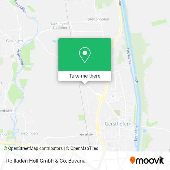 Rollladen Holl Gmbh & Co map