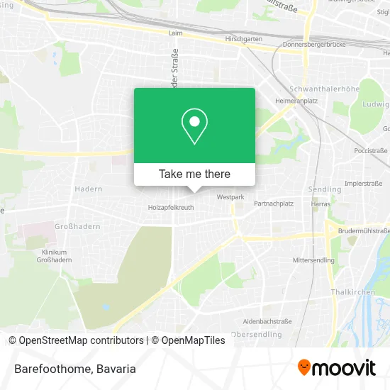 Barefoothome map
