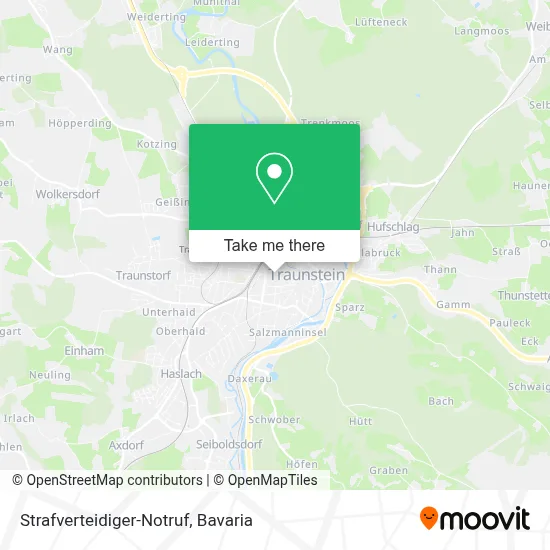 Strafverteidiger-Notruf map