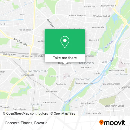 Consors Finanz map