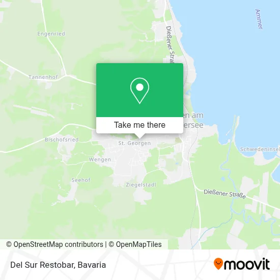 Del Sur Restobar map