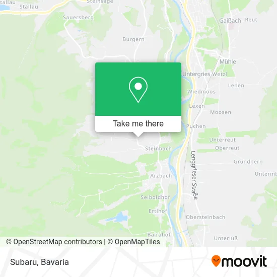 Subaru map