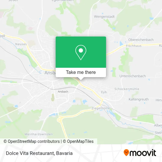 Ristorante Dolce Vita map