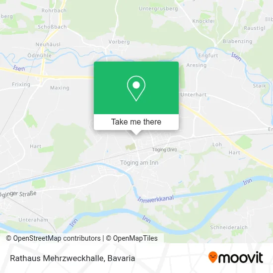 Rathaus Mehrzweckhalle map
