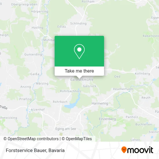 Forstservice Bauer map