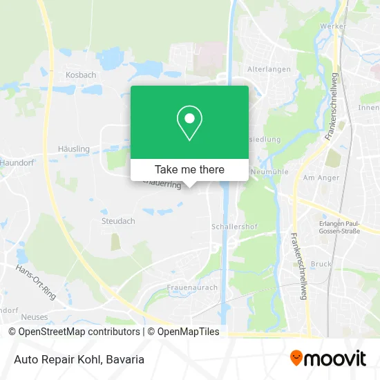 Auto Repair Kohl map
