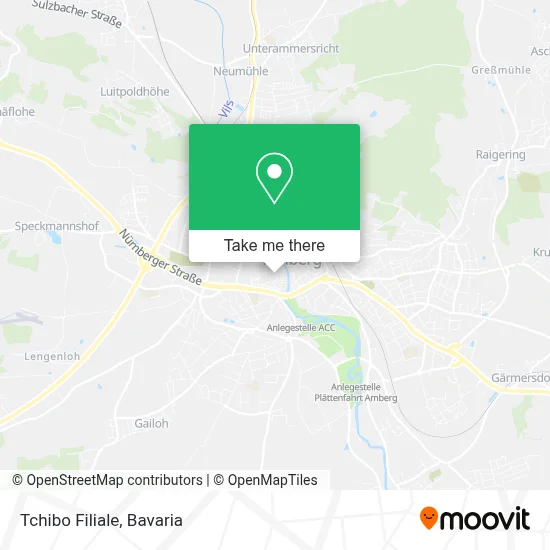 Tchibo Filiale map