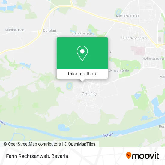 Fahn Rechtsanwalt map