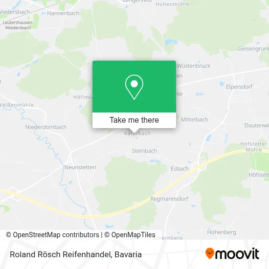 Roland Rösch Reifenhandel map