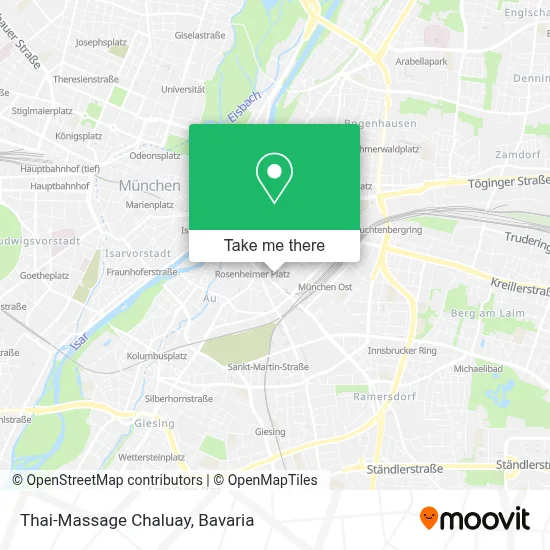 Thai-Massage Chaluay map