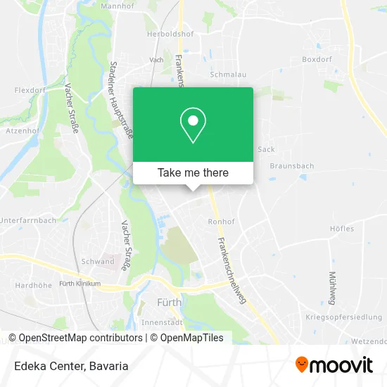 Edeka Center map