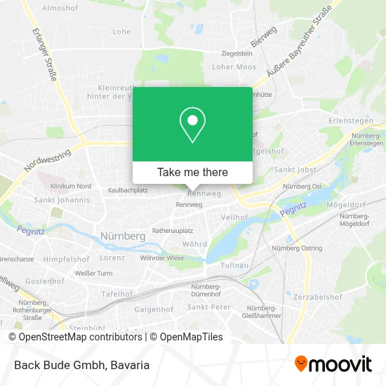 Back Bude Gmbh map