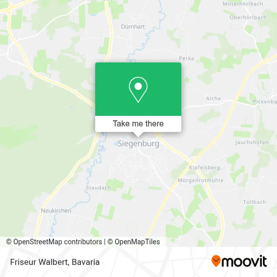 Friseur Walbert map