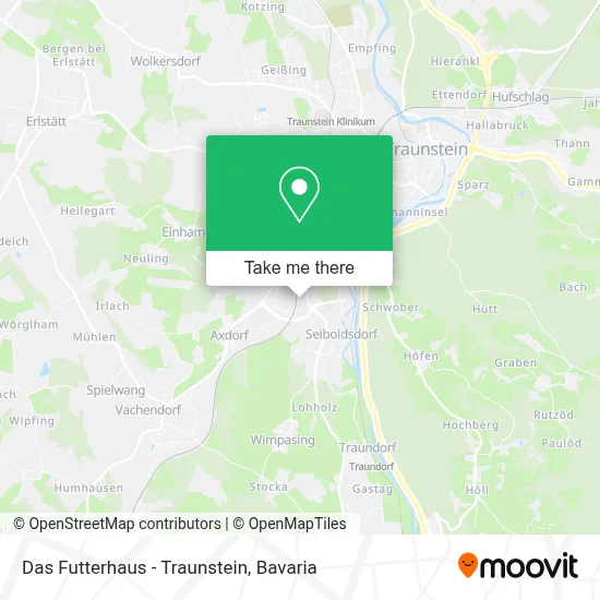 Das Futterhaus - Traunstein map