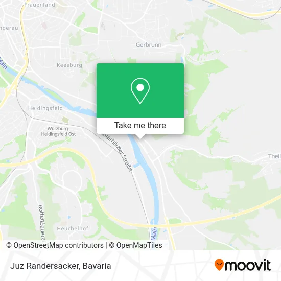 Juz Randersacker map