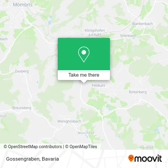 Gossengraben map