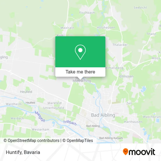 Huntify map