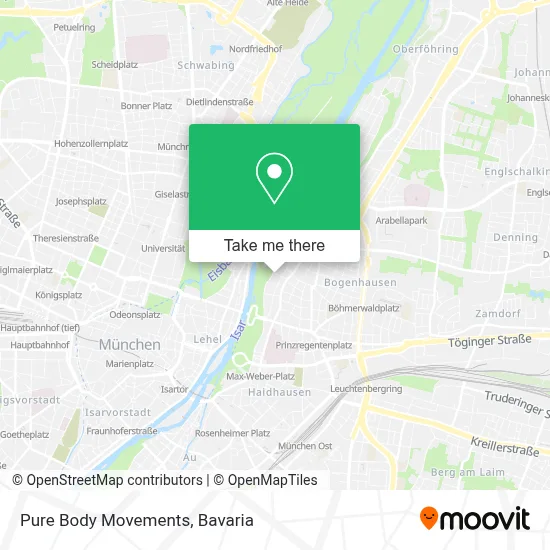 Pure Body Movements map