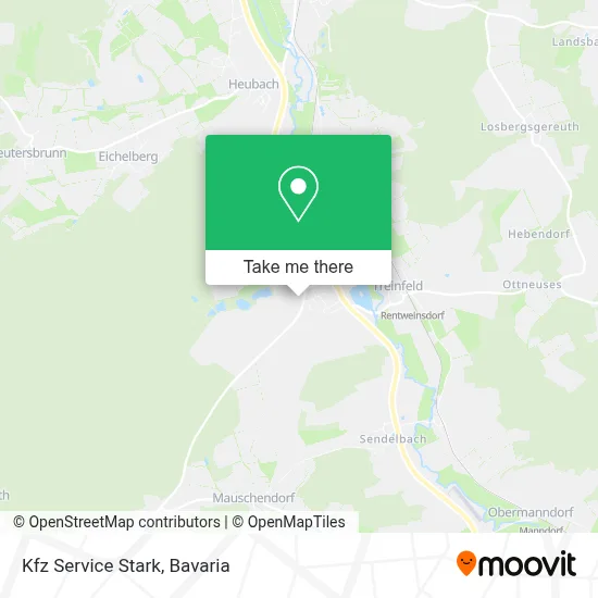 Kfz Service Stark map