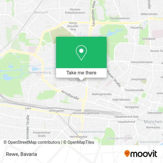 Rewe map
