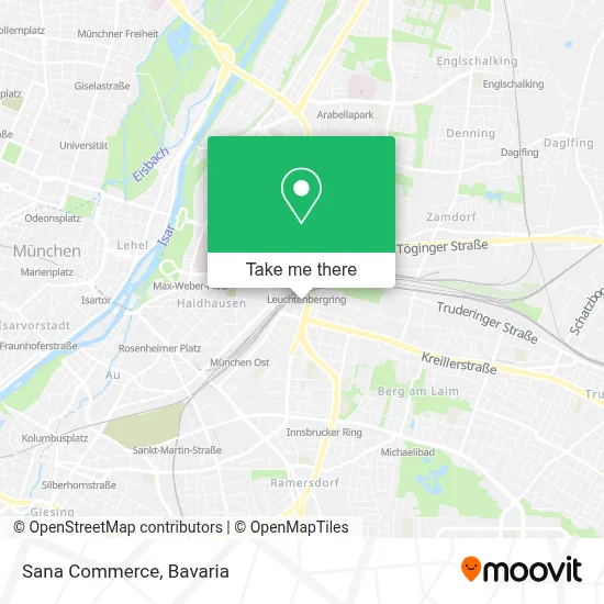 Sana Commerce map