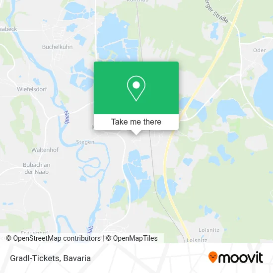 Gradl-Tickets map
