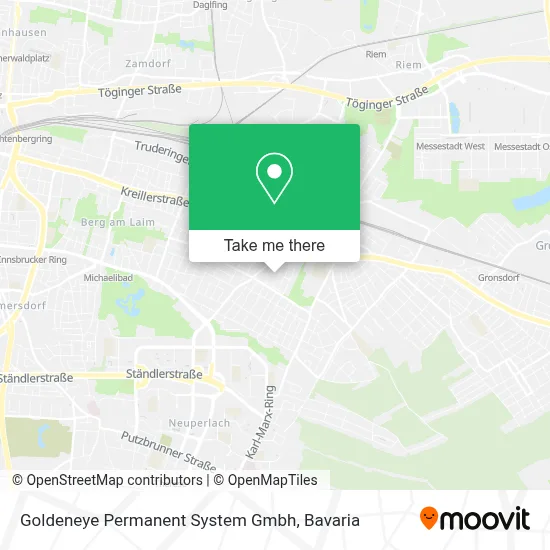 Goldeneye Permanent System Gmbh map