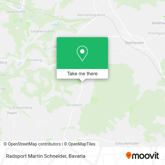 Radsport Martin Schneider map