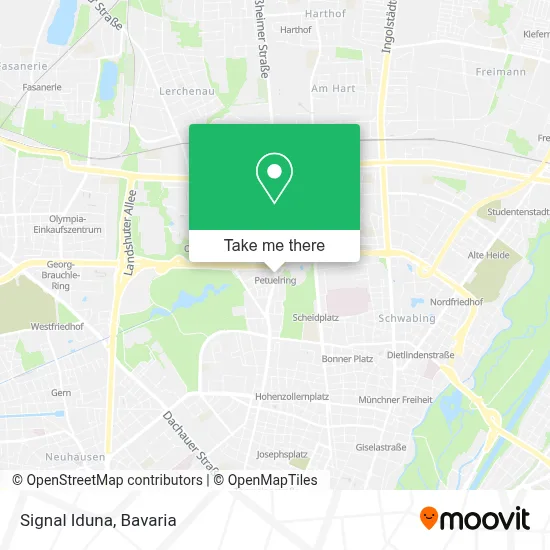 Signal Iduna map