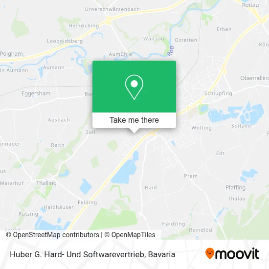 Huber G. Hard- Und Softwarevertrieb map